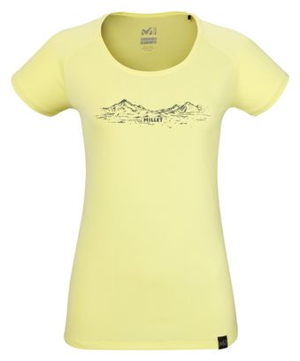 Millet Hazy Mtn T-shirt Yellow Women