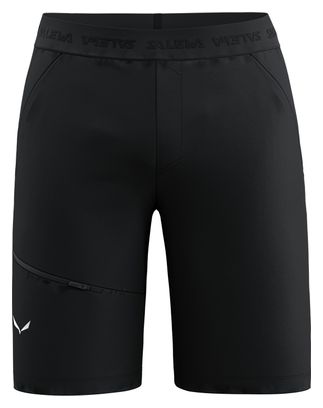 Pantaloncini da trekking Salewa Puez 4 Uomo Nero