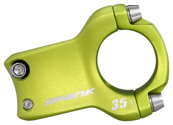 Attacco Manubrio Spank Spike Race 2 0 ° 31,8 mm Verde