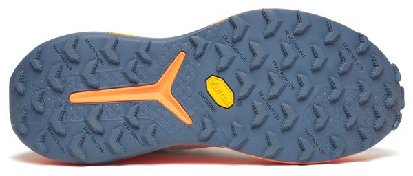 Saucony Xodus Ultra 4 Trail-Schuhe Weiß/Orange Herren
