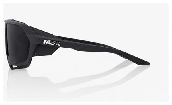 100% Goggles - Norvik - Matte Black - Peakpolar Gray Lenses