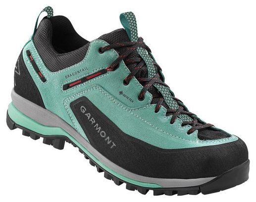 Zapatillas de aproximación Garmont Dragontail Tech GTX verde / rojo Mujer