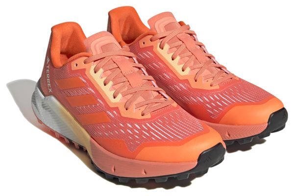 Chaussures de Trail Running adidas running Terrex Agravic Flow Rose Femme