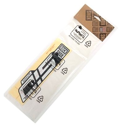 RockShox BoXXer 27/29'' Decal Kit Wit Zwart