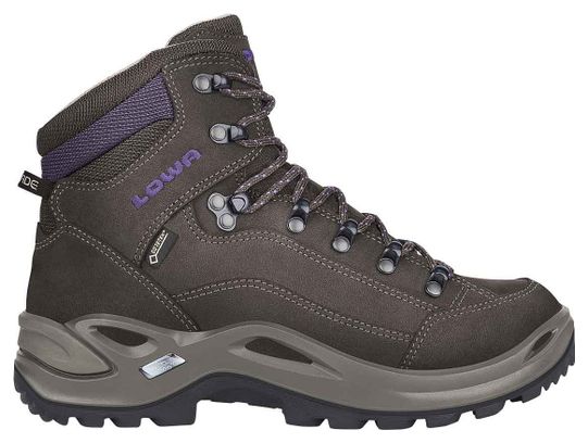 Lowa Renegade GTX Mid Hiking Shoe Brown Purple Women