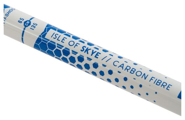 Bâton de marche Highlander (simple) Isle of Skye Carbon ultra Light-Bleu
