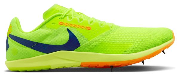 Nike Rival XC 6 Yellow Blue Orange Men's Track &amp; Field Shoes