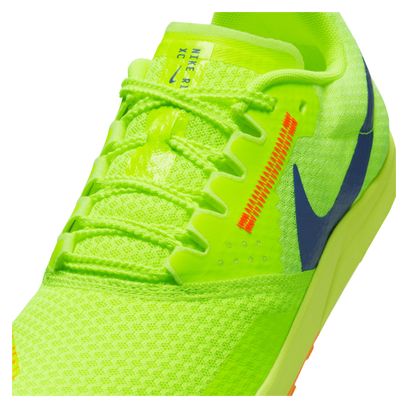 Nike Rival XC 6 Yellow Blue Orange Men's Track &amp; Field Shoes