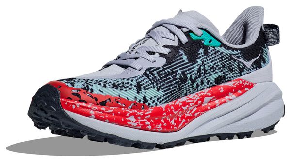 Chaussures Trail Hoka Speedgoat 6 Bleu/Rouge Femme