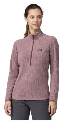 Polaire Femme Patagonia R1 Air Zip Neck Violet