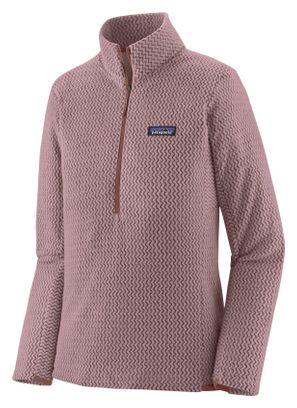 Polaire Femme Patagonia R1 Air Zip Neck Violet