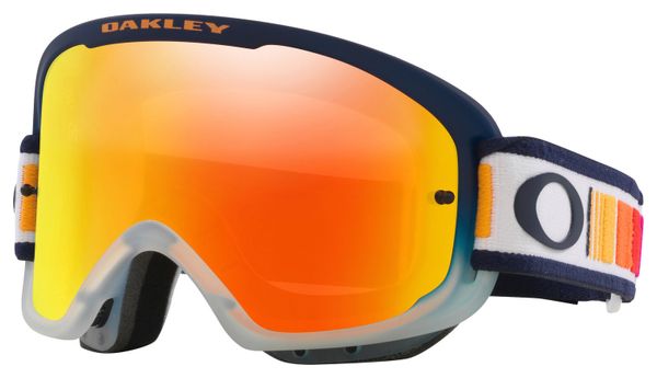 Oakley O-Frame 2.0 Pro MTB x Troy Lee Designs Blocks / Fire Iridium / Ref: OO7117-24