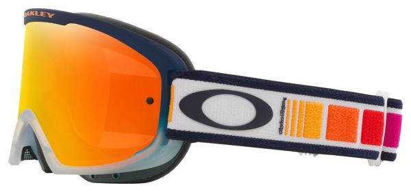 Oakley O-Frame 2.0 Pro MTB x Troy Lee Designs Blocks / Fire Iridium / Ref: OO7117-24