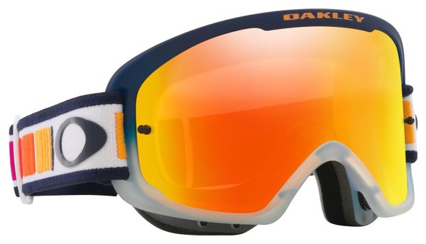 Oakley O-Frame 2.0 Pro MTB x Troy Lee Designs Blocks / Fire Iridium / Ref: OO7117-24