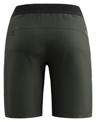 Pantaloncini da trekking Salewa Puez 4 Uomo Verde