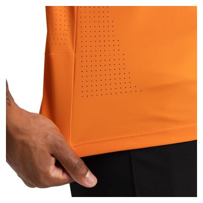 Débardeur trail running homme Randonnée Apex Orange Orange