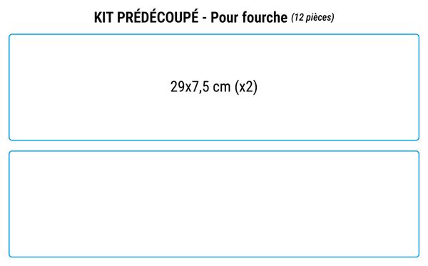 Neatt Pre-Cut Protective Film Kit for Fork (Clear Gloss)