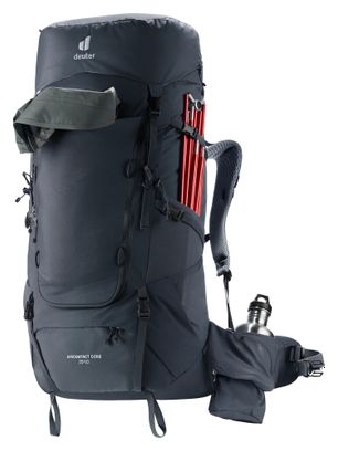 Zaino da trekking Deuter Aircontact Core 70L +10 Nero Uomo