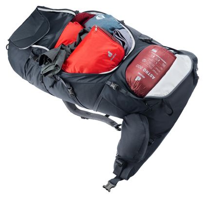Zaino da trekking Deuter Aircontact Core 70L +10 Nero Uomo