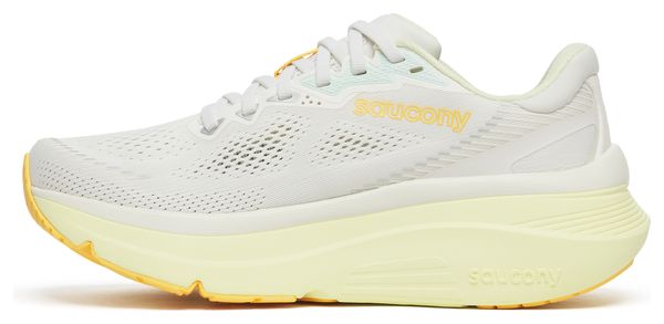 Saucony Guide 19 Laufschuhe Weiß/Gelb Damen