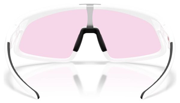 Occhiali Oakley RSLV 141 Matte White/Prizm Low Light/Rif.: OO9524D-0741