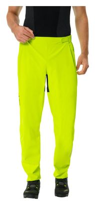 Pantalon de Pluie Vaude Moab Rain Pants Jaune Fluo