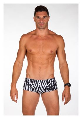 Maillot de Bain Z3rod Trunks Blanc noir