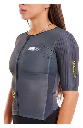 Traje triatlón Z3rod Racer Black Volt para mujer