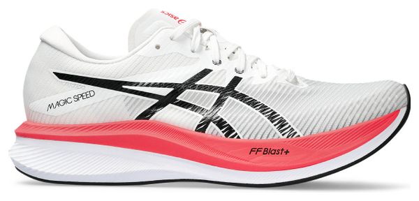 Chaussures de Running Asics Magic Speed 3 Blanc Noir Rouge Homme