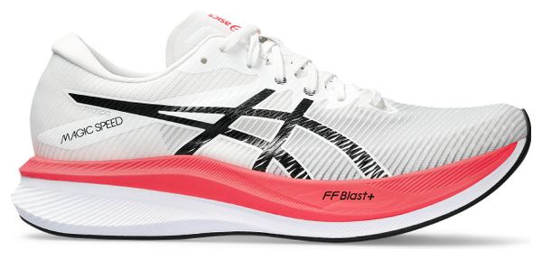 Asics Magic Speed 3 Running Shoes White Black Red Men