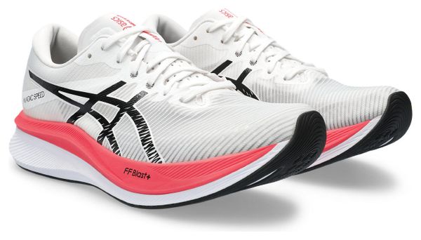 Asics Magic Speed 3 Laufschuhe Weiß Schwarz Rot Herren
