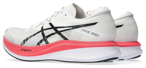 Chaussures de Running Asics Magic Speed 3 Blanc Noir Rouge Homme