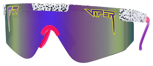 Pair of Pit Viper The Son of Beach 2000 Violet/White Goggles