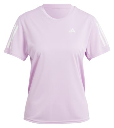 Women's short-sleeved jersey adidas Performance Own The Run Pink