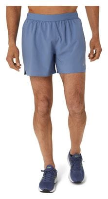 2-in-1 Shorts Asics Road 5in Blau