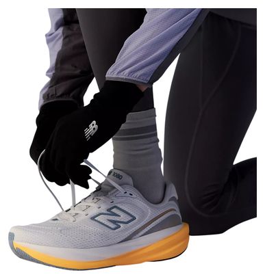 New Balance 1080 v15 Running Shoes, White/Orange, Men's