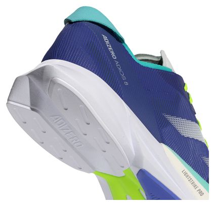 Zapatilla de running adidas Adizero Adios 8 Azul/Verde Unisex