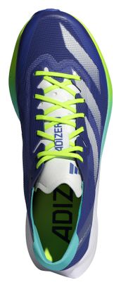 Chaussures Running adidas Adizero Adios 8 Bleu/Vert Unisexe