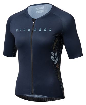 Cycling jersey breathable women blue ROCKBROS