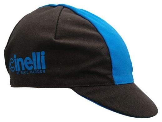 Casquette Cyclisme Cinelli WE BIKE HARDER blue