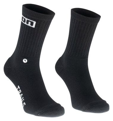 ION Logo MTB Socken Schwarz Unisex