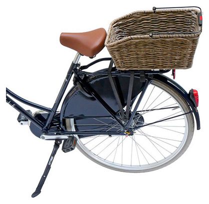 Klickfix Pannier STRUCTURA GT KORBKLIP roseau Marron