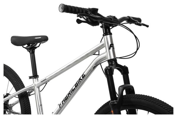 Terra - VTT 24" alu  8-12 ans  7 vit.  freins à disque  suspension.