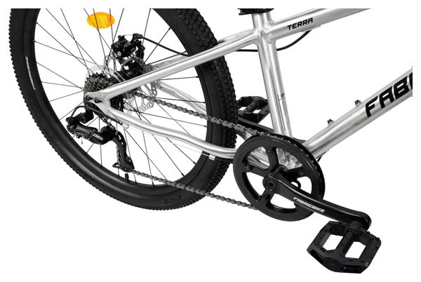 Terra - VTT 24" alu  8-12 ans  7 vit.  freins à disque  suspension.