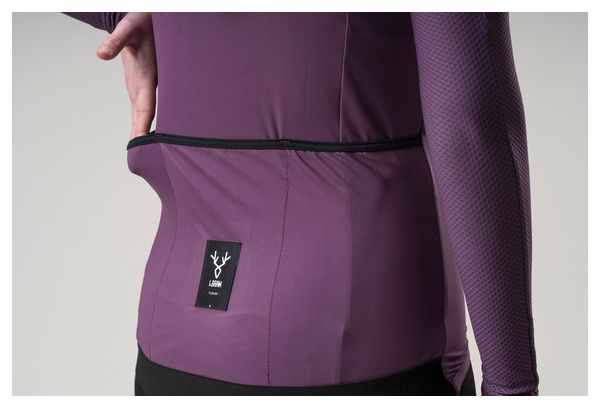 Maglia a maniche lunghe LeBram Turini Violet Plum Donna