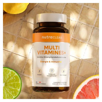 Multivitamines + (60 Gélules) - Nutraclear -  Multivitamines
