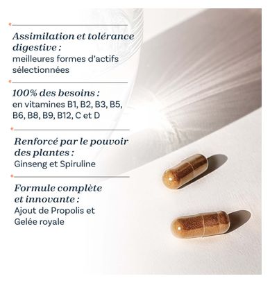 Multivitamines + (60 Gélules) - Nutraclear -  Multivitamines