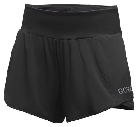 Damen-Running-Shorts Gore Wear R5 Light Schwarz