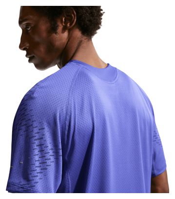 Nike Stride Plus Men's Short-Sleeve Shirt - Blue