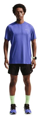 Nike Stride Plus Men's Short-Sleeve Shirt - Blue
